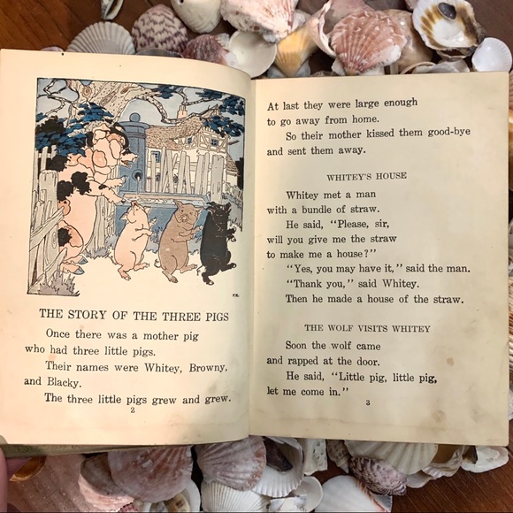 1918 Vintage Green Hardcover Children’s Book - Picture 8 of 15